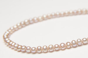 3-4mm Natural Pink Potato Freshwater Pearls