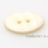 Natural White Shell Oval Buttons