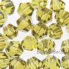 CBI526 Olivine Bi-cone  x 30