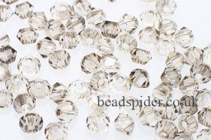 CBI446 Black Diamond Bi-cone  x 50