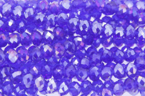 Cobalt AB Coated Crystal Donut