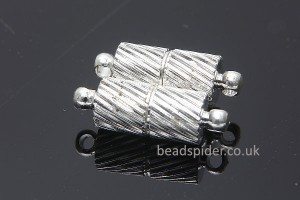 Magnetic Patterned Cylinder Clasp