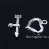 Heart Toggle Clasp