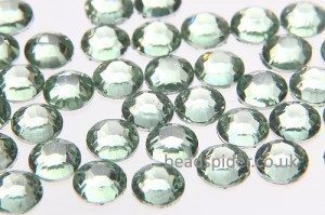 Spring Green Glue-On Crystals