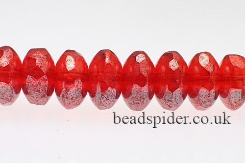 Cherry Crystal Czech Glass