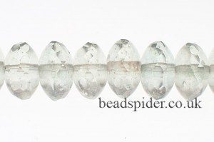  Lustre Green  Czech Glass