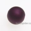 Plum Satin Solaris Bead