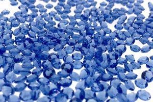 4mm Neptune Blue Acrylic Diamond