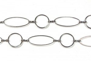 Hand made fancy chain - ovals & circles
