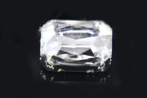 10x14mm Crystal Chaton Rectangle