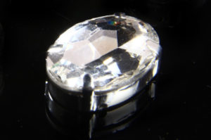 13x18mm Crystal Chaton Oval