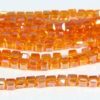 Tangerine Crystal Cube