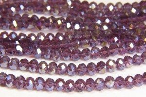 Amethyst AB Crystal Donut