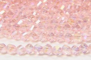 Rose Quartz AB Crystal Twist