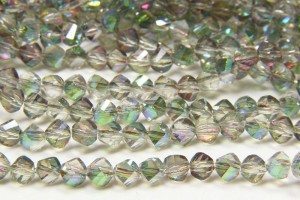 Pixie Green AB Crystal Twist