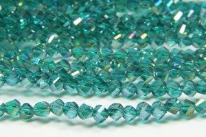 Teal AB Crystal Twist