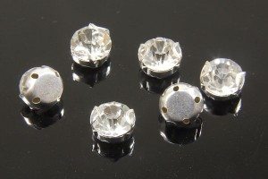 8mm Crystal Chaton Connector