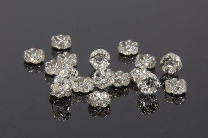6mm Crystal Rondelle