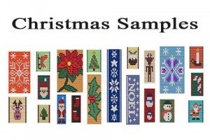 20 Christmas Square or Loom Patterns Download
