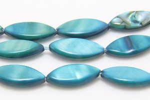 Soft Blue Tint Natural Shell 