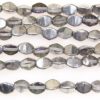 Frosted Silver Crystal Pinch Beads