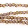 Old Gold Round Beads
