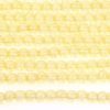 Transparent Lemon Round Beads