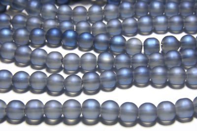 Neptune Blue Frosted Aurora Crystal