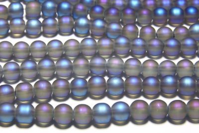 Peacock Frosted Aurora Crystal