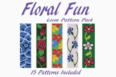 15 Floral Bead Loom Patterns Download