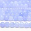 Blue Quartz 4mm Gemstone Round