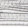 Matte Silver Hematite Bricks
