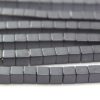Matte Natural 4mm Hematite Cube