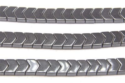 Natural Hematite Chevrons