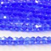 2mm Royal Blue Crystal Bicones
