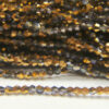 2mm Demi Coated Bronze Crystal Bicones