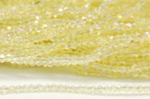 2mm Periwinkle AB Crystal Bicones