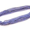 French Blue Shimmer Ball Chain