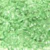 Transparent Green Preciosa Twin Beads