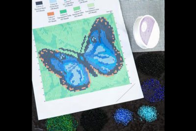 Arazzo Butterfly Series 2/4 - Blue Morpho Butterfly