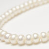 8-9mm White Demi-Round Freshwater Pearls