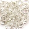 7mm Silver Split Rings