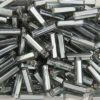 Silver Lined Slate Preciosa Bugle Beads