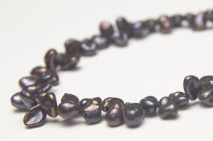 Peacock Keshi Freshwater Pearls