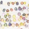 Mulitcoloured Keshi Pearl
