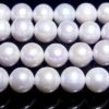 AAA Grade Natural Silver Freshwater Pearls