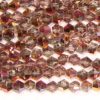 Demi Coated Violet Gold Crystal Bicones