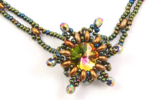 Golden Iris Starlight Necklace Kit