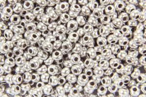 Satin Silver Preciosa Seed Beads