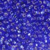 Silver Lined Capri Blue Preciosa Seed Beads